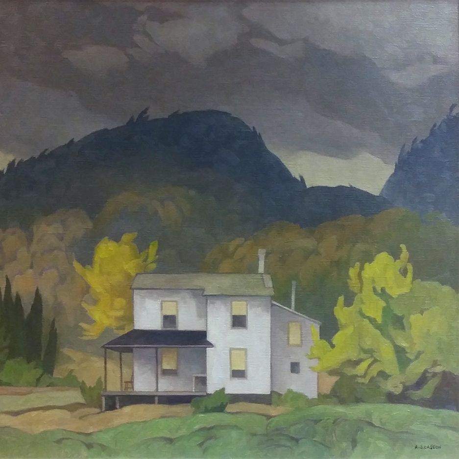 A.J. Casson Farmhouse in the Hills, Quebec