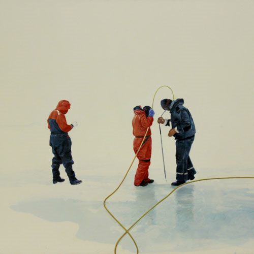 Dominique Gaucher Investigation Painting