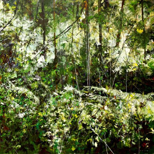 Gordon Smith The Byway Trees Painting